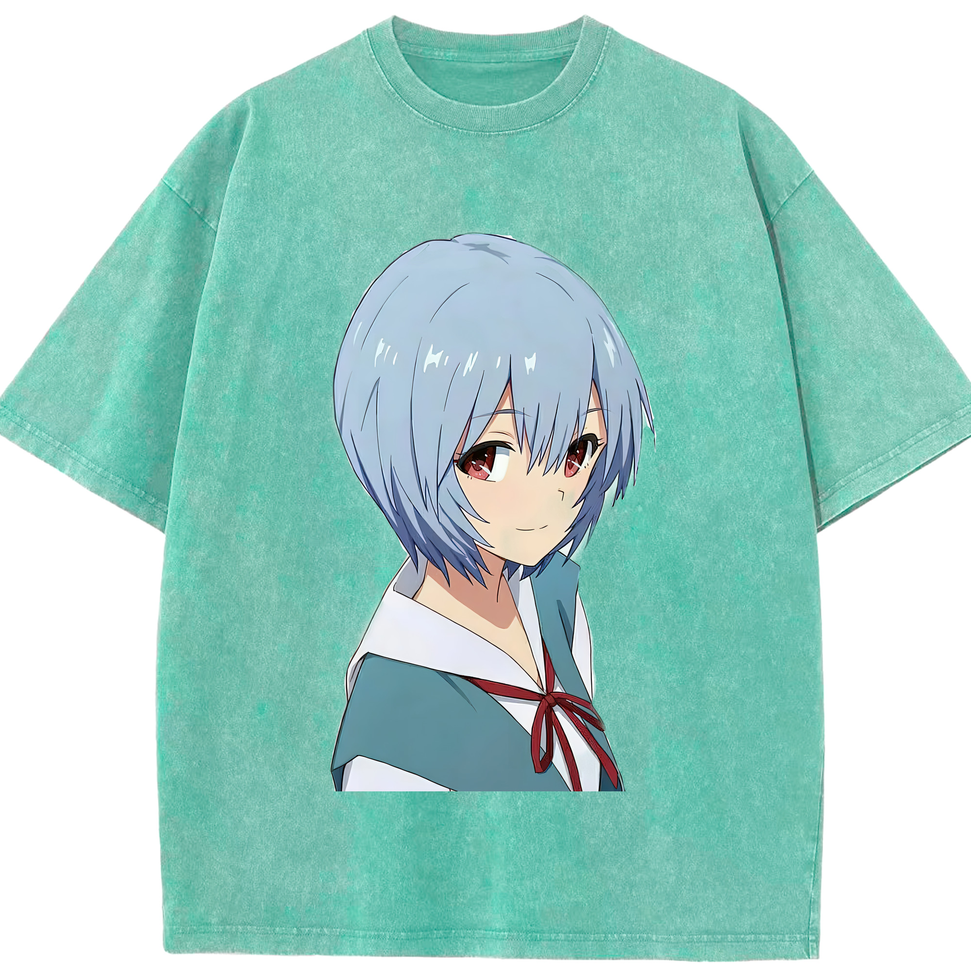 （画像用） EVA 新世紀エヴァンゲリオン 綿100% ヴィンテージ風 半袖Tシャツ（フロントプリント）